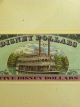 1987 $5 Disney Dollar With Sn A2128976 In Protective Sleeve Small Size Notes photo 4
