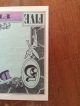 1987 $5 Disney Dollar With Sn A2128976 In Protective Sleeve Small Size Notes photo 8