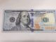 $100 Dollar Bill Note Star Year 2009 An Uncirculated Small Size Notes photo 1