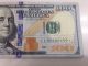 $100 Dollar Bill Note Star Year 2009 An Uncirculated Small Size Notes photo 3