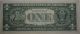 1969 $1 Dollar Bill Note E Richmond Signed Directors Mary Brooks And Eva Adams Small Size Notes photo 2