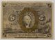 1863 Civil War 5 Five Cents Fractional Postal Currency & 1849 10 Cents Bank Note Paper Money: US photo 2