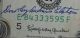 1963 $1 Dollar Bill Note E Richmond Signed Republican Treasurer Dorothy Elston Small Size Notes photo 1
