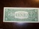 1957 One Dollar Silver Certificate Circulated Very Neat Serial Number Small Size Notes photo 1