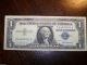 1957 One Dollar Silver Certificate Circulated Very Neat Serial Number Small Size Notes photo 2