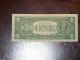1957 One Dollar Silver Certificate Circulated Very Neat Serial Number Small Size Notes photo 3