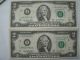 12 2003 - A $2 Two Dollar Bills All 12 Districts A - L,  Very Rare Low Ser ' S Small Size Notes photo 2