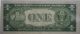 1935 Series E Silver $1 Dollar Certificate Signed By Treasurer Ivy Baker Priest Small Size Notes photo 2