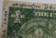 January 19 1943 $1 Dollar Silver Certificate Short Snorter Laugh Washington Dc Small Size Notes photo 2