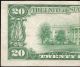 1928 $20 Dollar Bill Numerical Gold On Demand Federal Reserve Note 4 Ef Xf Small Size Notes photo 3