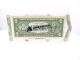 A Lucite Embedded Dollar Bill,  Series 1969a,  With The American Can Logo Paper Money: US photo 2