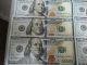 18 Us $100 Dollar Bills Series 2009 A Consecutive Sequential Numbers - Estate Small Size Notes photo 4