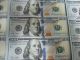 18 Us $100 Dollar Bills Series 2009 A Consecutive Sequential Numbers - Estate Small Size Notes photo 5