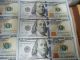 18 Us $100 Dollar Bills Series 2009 A Consecutive Sequential Numbers - Estate Small Size Notes photo 7