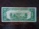 1934 Us$20 Federal Reserve Note Ba Block Circulated Small Size Notes photo 1