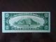 1934 C Us$10 Federal Reserve Note Bf Block Circulated Small Size Notes photo 1