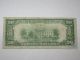 $20 1929 Paterson Jersey Nj National Currency Bank Note Bill Ch.  810 Paper Money: US photo 2