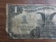 1899 Black Eagle $1 Silver Certificate Low Grade Ships Large Size Notes photo 1