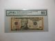 2009 $10 Federal Reserve Star Note 3 Consecutive Pmg 66 Epq Small Size Notes photo 3