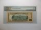 2009 $10 Federal Reserve Star Note 3 Consecutive Pmg 66 Epq Small Size Notes photo 4