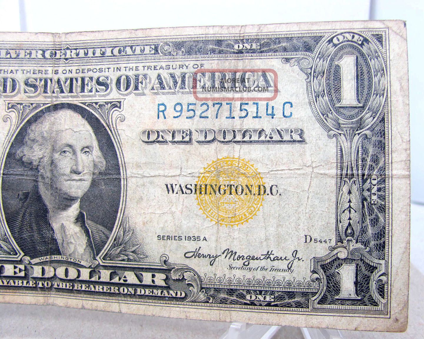 1935a $1 quot Emergency Money quot North Africa U S Silver Certificate