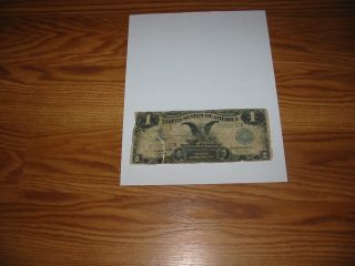1899 $1 Silver Certificate Black Eagle Affordable photo