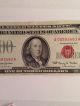 1966 One Hundred Dollars Red Seal Small Size Notes photo 2