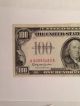 1966 One Hundred Dollars Red Seal Small Size Notes photo 3