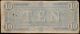 $10 Confederate Note.  February 17th 1864.  5180. Paper Money: US photo 1