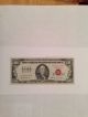 1966 Red Seal Star One Hundred Dollars Small Size Notes photo 8