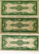 Docs $1.  00 Large Note Trio 1923 - Buy In Bulk From Old Doc - Happy Year 2015 Large Size Notes photo 1