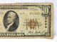 $10 Note Series 1929 Fulton Nat ' L Bank 2634 Lancaster Pennsylvania Currency Paper Money: US photo 3