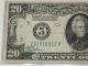1928 Richmond $20 F.  R.  Note And 1934 York $10 F.  R.  Note Look Small Size Notes photo 1