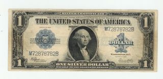 1923 Series One Dollar Silver Certificate,  Xf photo