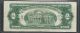 Series 1953c $2 Two Dollars,  United States Note,  Plus Plastic Protector Sleeve Small Size Notes photo 1