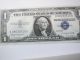 5 1957 B Sequential Uncirculated 1 Dollar Silver Certificate,  And Crisp Small Size Notes photo 3