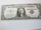 5 1957 B Sequential Uncirculated 1 Dollar Silver Certificate,  And Crisp Small Size Notes photo 4