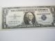 5 1957 B Sequential Uncirculated 1 Dollar Silver Certificate,  And Crisp Small Size Notes photo 6