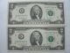 100 2013 $2 Two Dollar Bills,  Unc,   Dallas Tx Dist First Full Sleeve Chg End Small Size Notes photo 4