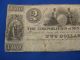 The Corporation Of Mineral Point $2 Obsolete Bank Note Two Dollars Paper Money: US photo 1