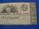 The Corporation Of Mineral Point $2 Obsolete Bank Note Two Dollars Paper Money: US photo 2