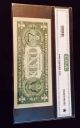 1969 Error Note Mismatched Serial Number 68/67920368 Cga Certified & Graded 64 Paper Money: US photo 5