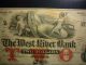 Vermont,  Jamaica $2 Pmg 64 - The West River Bank,  1860 ' S Obsolete Banknote Paper Money: US photo 1