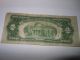 Vintage Two Dollar Bill Series Of 1928 D Red Seal Small Size Notes photo 1