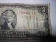Vintage Two Dollar Bill Series Of 1928 D Red Seal Small Size Notes photo 4