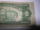 Vintage Two Dollar Bill Series Of 1928 D Red Seal Small Size Notes photo 7