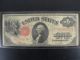 $1 & $2 1917 Legal Tender Red Seals Large Size Notes photo 1