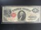 1917 One Dollar Us Red Seal,  & 1923 1 Dollar Silver Certificate Large Currency Large Size Notes photo 1