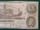 1863 Ct - 58 Union $20 Contemporary Counterfeit Note - No Cross Cut Cancel - Sept.  63 Paper Money: US photo 6