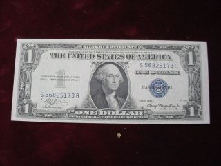 1935a $1 Silver Certificate S - C Block Fr - 1608 Choice Uncirculated photo